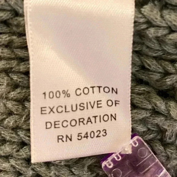 Banana Republic Cable Knit Ribbon Closure Cardigan, size L - Picture 5 of 5